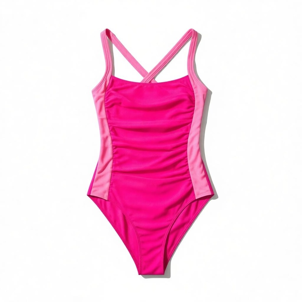 Vibrant Pink Women's One-Piece Swimsuit Medium NWT